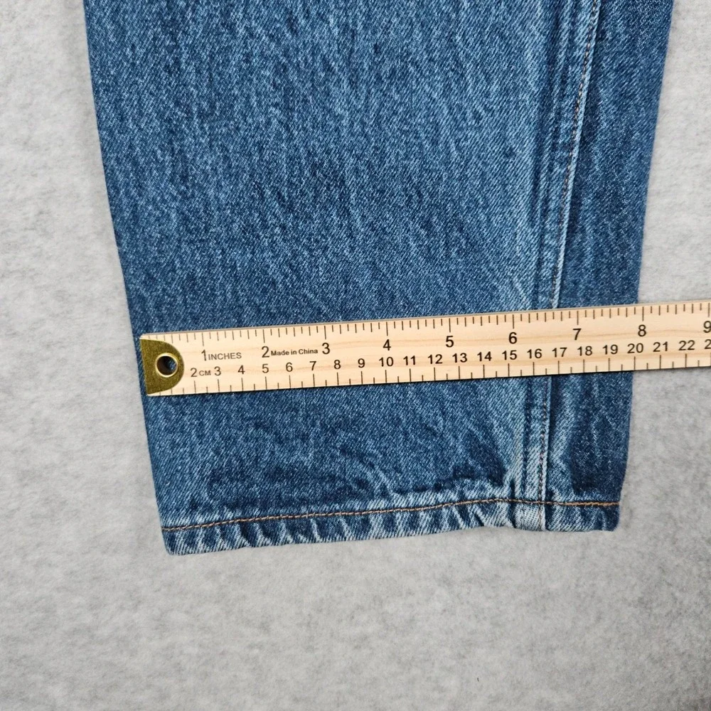 Vintage Levi's Men 34x33 Blue Denim Jeans 501xx Straight Button Fly (Fits 33x30)